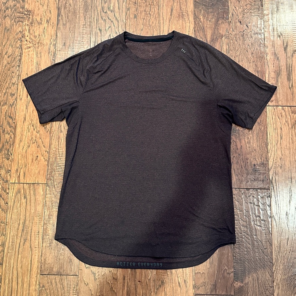 Lululemon Drysense Black Cassis Maroon Size XXL
